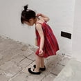 thumbnail image 4 of Ketyyh-chn99 Girls Dresses Summer Flower Casual Beachwear Holiday Sundress Red,13, 4 of 5