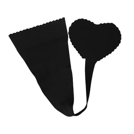BYHONG Women Sexy Lingerie Smooth G String Knickers Underwear Open Crotch Thongs Panties Women Panties Black XL