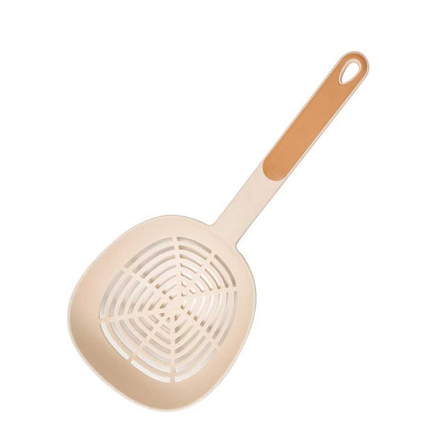 Kitchen Filter Spoon PP Dumpling Drain Scoop Anti-Scald Skimmer Food Cooking Tools Colander Household Accessories Pink
