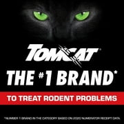 Tomcat Mouse Killer Child Resistant, Disposable Station, 4 Pre-Filled Ready-To-Use Bait Stations