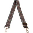 thumbnail image 1 of SURJDE Crossbody Strap for Purses Replacement Adjustable Guitar Multicolor Style Handbag Straps, Retro Rhombus, Medium, 1 of 4