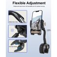 thumbnail image 5 of woleyi Soporte Movil Bicicleta tatica, Soporte Teléfono Cinta de Correr con Cuello de Cisne, Bici Spinning Tubo Manillar Soporte para iPhone 16 15 14 13 12 Pro MAX/Plus/Mini, 4.7-6.9” Smarhone, 5 of 5