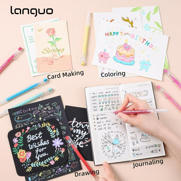 Languo Gel 18 Packs (162 pcs, 156 colors) - Les Nuanciers de Line