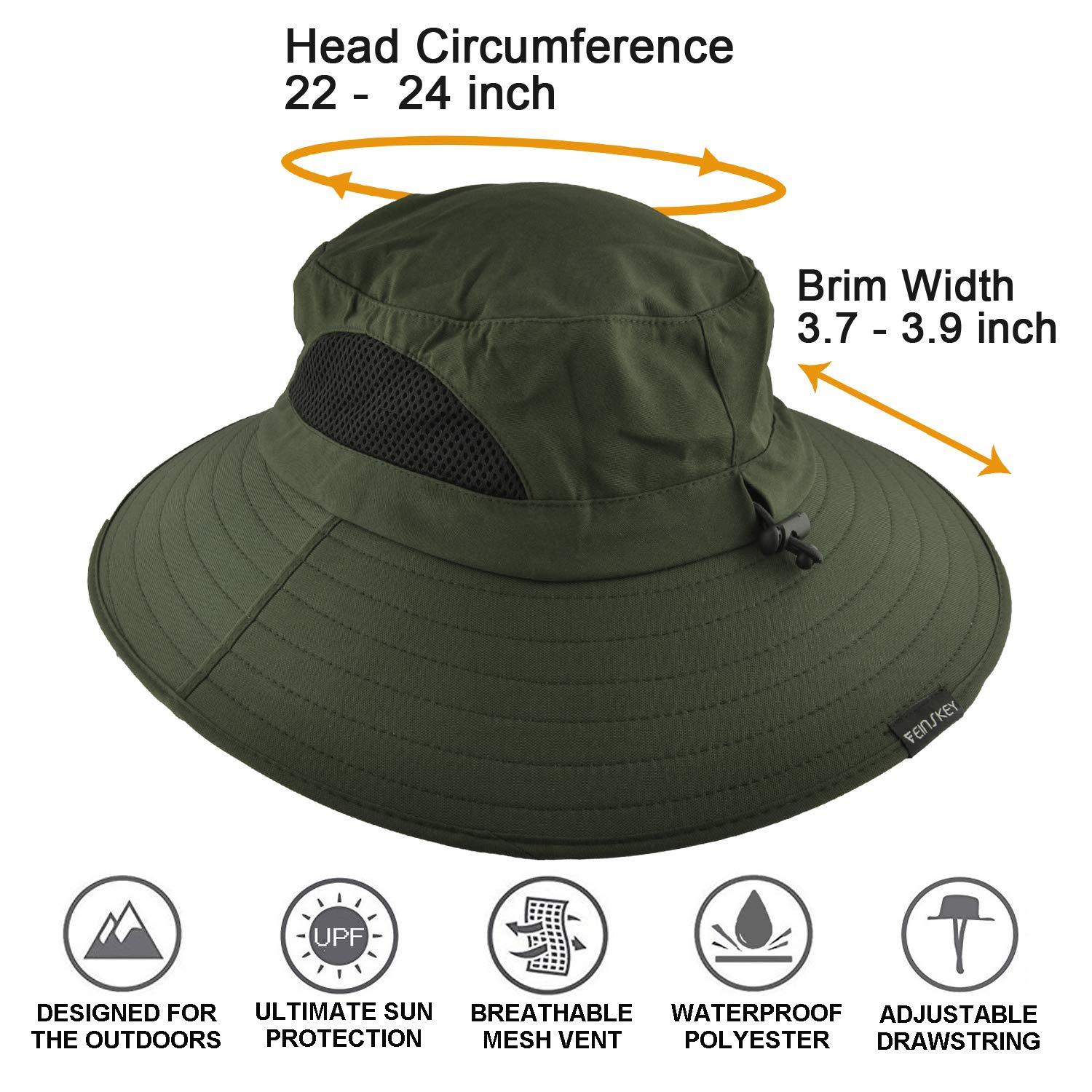 EINSKEY Unisex Wide Brim Sun Hat Summer 