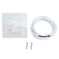 thumbnail image 2 of Thermostat for Home with Touchscreen Color Display, Smart Thermostat Voice Control 7day/8period Programmable, Energy Saving, C Wire Required, Screen Size 2.8", 2 of 7