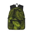 thumbnail image 1 of Easygdp Tropical Palm Leaves Fern Leaf Mochila Casual para Portátil, Mochila para Escuela, Viajes, Negocios, 1 of 6