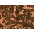 thumbnail image 1 of Ahgly Company Indoor Rectangle Abstract Orange Modern Area Rugs, 2' x 4', 1 of 4