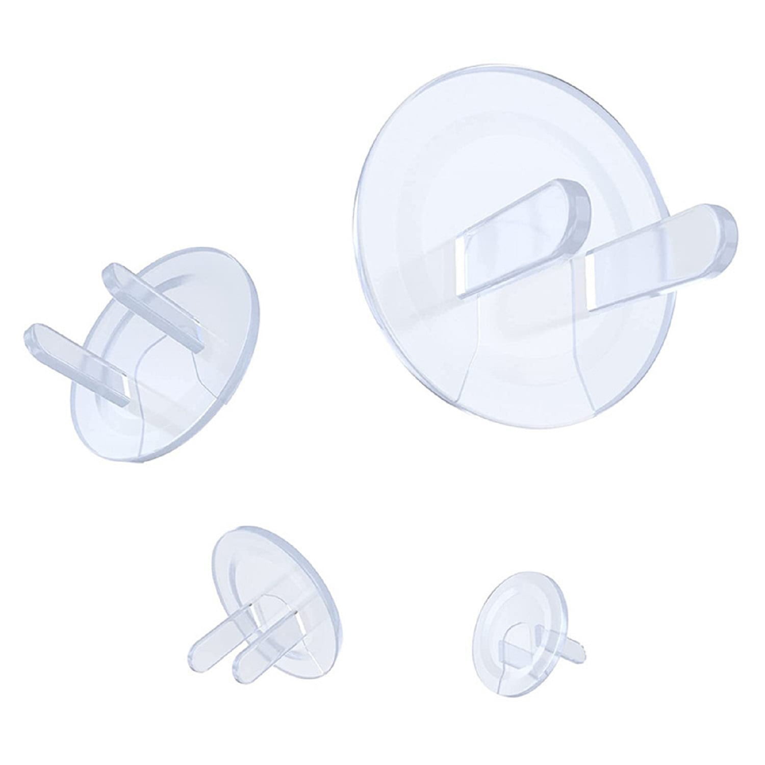 100 Pack Clear Outlet Covers – Baby Safety Outlet Plug Covers – Durable & Steady – Child Proof Your Outlets Easily