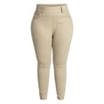 thumbnail image 5 of Terra & Sky Women's Plus Size Pull On High Rise Skinny Jeggings, 28" Inseam, Sizes 0X-4X, 5 of 5