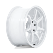 18x8.5 Rotiform RC208 BPU Gloss White Wheel 5x100 (35mm)