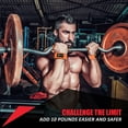 thumbnail image 4 of Lifting Straps for Weightlifting-Wrist Straps for Weightlifting | Gym Wrist Wraps with Extra Hand Grips Support for Strength Training | Bodybuilding | Deadlifting, 4 of 7