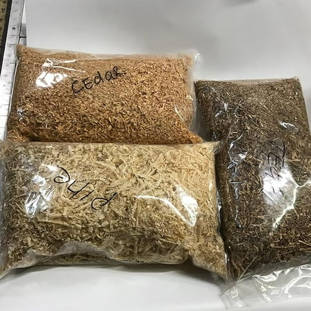 Teak Wood Chips Medium coarse 10 Oz Bags