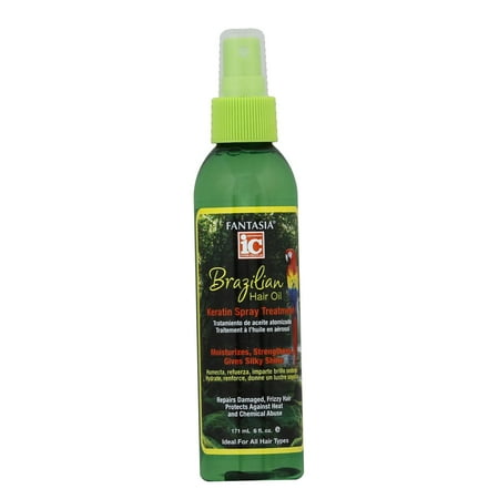 Fantasia IC Brazilian Hair Oil Keratin Spray Treatment 6 Oz.