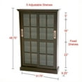 thumbnail image 4 of SEI Furniture Emerson 49" Sliding Door Media Cabinet in Espresso, 4 of 5