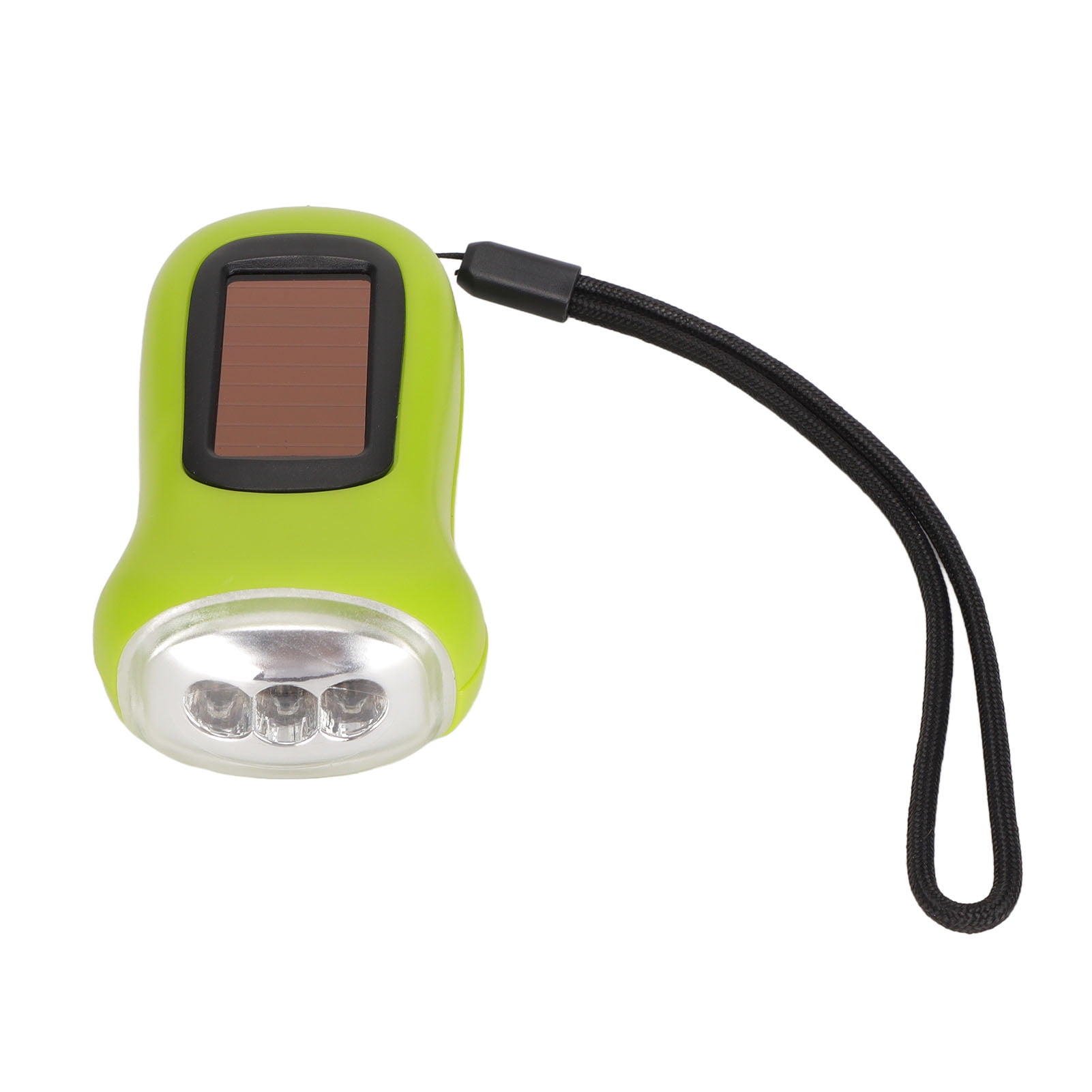 Linterna LED De Manivela Y Solar VIVIDRISE – Recargable, Impermeable Y Portátil Para Emergencias Y Camping
