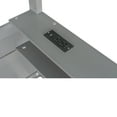 thumbnail image 5 of Euroco Wood Queen over Queen Bunk Bed with Shelves and Cabinets,  Storage Headboard with LED Light and USB Charging, Grey, 5 of 11
