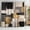 Black Gold Blocks, variant on ARTSLION Shower Curtain Navy Blue Geometric Water Repellent Shower Curtain Set, With Hooks,Machine Washable, Modern Decorative Polyester Cloth Shower Curtains For Bathroom,72"x78",Blue Gold Marble