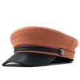thumbnail image 1 of New High Quality Casual Military Cap Man Woman Cotton Beret Flat Hats Captain Cap Trucker Vintage Black Sport Dad Bone Male56-58CM Gao Jinjia LED, 1 of 2