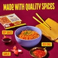 thumbnail image 4 of Maggi Korean Spicy BBQ Noodles, Korean Instant Noodles, 3 min, Spicy Ramen, 4PK 12.2 oz, 4 of 12