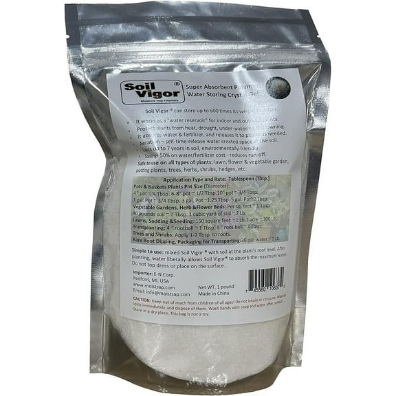 Fine Granules for Soil Vitality: 7-Year Soil Enrichment Ensuring Lush Plant Growth 1 Pound