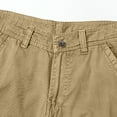 thumbnail image 5 of WTOBBY Men's Cotton Loose-Fit Cargo Pants ,Comfortable Straight-Leg Multi-Pocket Tactical Trousers, Soft Fabric for Casual and Outdoor Use,Khaki 2XL, 5 of 8