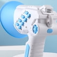 thumbnail image 4 of Vogacara Megáfono de juguete eléctrico para niños graba y transforma voces fácilmente juguete de megáfono de voz para niños Videojuegos portátiles azul, 4 of 6