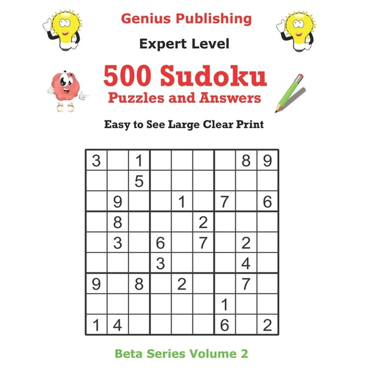 Buy 500 Championship Sudoku Puzzles and Answers Beta Series Volume