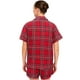 thumbnail image 2 of HITIME Pijama Navideña para Mujer de Seda de Leche Talla 2XL, Conjunto de Short y Playera, Tela Ultra Suave y Transpirable, Comodidad de Lujo para Dormir o Lounge, 2 of 8