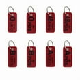 thumbnail image 2 of Blood Type Embroidered Keychain Pendant Fashionable Accessory for Bags and Backpacks Handmade Student Key Decoration, 2 of 11