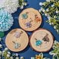 thumbnail image 4 of 28Pcs Alloy Tree of Life Pendants 7 Styles European Dangle Charms Stones Pendants Natural Gemstones Chip Beads for Necklace Bracelet, 4 of 6