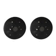 thumbnail image 2 of Sonducket Antideslizante mujeres cintura torcer disco niñas entrenamiento Fitness cuerpo adelgazamiento Abdominal ejercicio placa deportes Negro 2piezas, 2 of 6