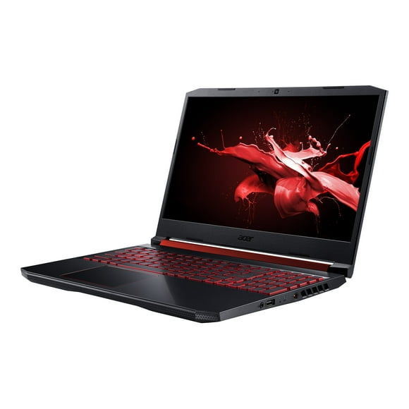 Acer Nitro 5 AN515-54-51M5 - Intel Core i5 9300H / 2.4 GHz - Win 10 Home 64-bit - GF GTX 1650 - 8 GB RAM - 128 GB SSD + 1 TB HDD - 15.6" IPS 1920 x 1080 (Full HD) - Wi-Fi 5 - obsidian black - kbd: US Intl