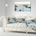 thumbnail image 4 of Designart 12" x 20" Multi-color Sea Shore Polyester Throw Pillow, 4 of 5