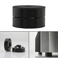 thumbnail image 4 of STARTIST Coussinet Absorbant les Chocs pour Haut-Parleur Pieds Anti-Vibration Support de Pied d'Isolation pour Haut-Parleur Base d'Isolation pour Électronique Noir, 4 of 8