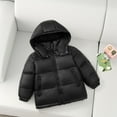 thumbnail image 2 of YunPes Boys Winter Coat Windproof Warm Hooded Zip Up Quilted Puffer Jacket with Pockets Teen Kids Girls Daily Outdoor Outerwear, 2 of 7