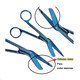 thumbnail image 2 of Tijeras De Boton De Care Acero Inox Tijeras Escolare,2pcs Malubero Azul, 2 of 5