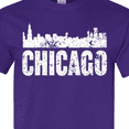 thumbnail image 4 of Inktastic Chicago Skyline Grunge T-Shirt, 4 of 5