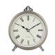 thumbnail image 1 of Silent Non-Ticking Retro Alarm Clock,Roman Dial Small Clocks,Super Alarm Silent Round Metal Table Clocks, 1 of 5