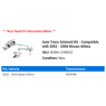 thumbnail image 2 of Auto Trans Solenoid Kit - Compatible with 2002 - 2006 Nissan Altima 2003 2004 2005, 2 of 2