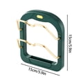 thumbnail image 3 of Estante de Pared para Tapas de Ollas – Estante de Cocina Sin Perforaciones para Tablas de Cortar, Tablas de Picar y Utensilios, Organizador Multifuncional para Un Almacenamiento Ordenado En La Encime, 3 of 7