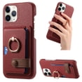 thumbnail image 1 of Compatible con iPhone 16 Pro, Funda GANGXUN con soporte magnético y tarjetero, 1 of 4