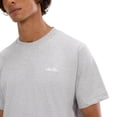 thumbnail image 5 of ellesse Camiseta para hombre - ACCIANO CLASSIC TEE, manga corta, cuello redondo, logotipo, algodón, liso Gris claro XL (X-Large), 5 of 5