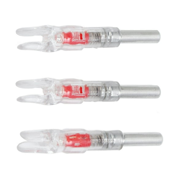 Archery Insert Lighted Nock,3PCS Archery Lighted Nocks Archery Lighted Nocks Archery Nock Tail Stylish and Modern
