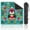 Color 2, variant on Squirrel Wreath Mahjong Mat 31.5" x 31.5" Non-Slip Noise Reduction Poinsettias Snowflakes Holiday American Table Mat for Mahjong Tiles Dominoes Card Board Game Gifts