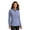 Ceil Blue-PK1, variant on L151 Ladies Accord Microfleece Jacket, Pewter, XS, Women's Athletic Sweatshirts