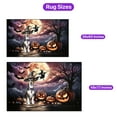 thumbnail image 5 of Spooky Halloween Night Witch Toy Fox Terrier Glowing Pumpkins Indoor Rug Dog Lover Carpet Living Bed Room Sofa Home Decor - 12015, 5 of 5