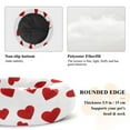 thumbnail image 5 of Pet Bed Pet Mat Cozy Removable & Washable Comfort For Cats And Dogs Red Heart-shaped Pattern, 5 of 8