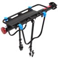 thumbnail image 3 of Adjustable Bike Cargo Rack Aluminum Alloy Mountain Bike Bicycle Rear Rack Bicycle Pannier Luggage Carrier Rack, 3 of 7