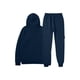 thumbnail image 3 of Ceisia Men's Solid Color Hooded Tracksuit Set with Cargo Pockets for Casual & Sports Wear Navy L Gifts, 3 of 5