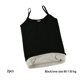 thumbnail image 2 of Jumpingount 2 piezas de ropa interior Chinlon para mujer, chaleco cálido para mantener el hombro ajustable, correa de repuesto, lencería de doble Camisetas sin mangas Negro, 2 of 6